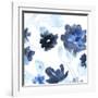 Blue Gossamer Garden III-June Vess-Framed Art Print