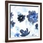 Blue Gossamer Garden III-June Vess-Framed Art Print