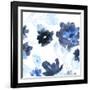 Blue Gossamer Garden III-June Vess-Framed Art Print