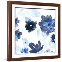 Blue Gossamer Garden III-June Vess-Framed Art Print