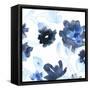 Blue Gossamer Garden III-June Vess-Framed Stretched Canvas