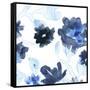 Blue Gossamer Garden III-June Vess-Framed Stretched Canvas