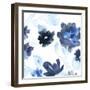 Blue Gossamer Garden III-June Vess-Framed Art Print