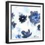 Blue Gossamer Garden III-June Vess-Framed Art Print