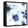 Blue Gossamer Garden IV-June Vess-Framed Stretched Canvas