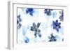 Blue Gossamer Garden V-June Vess-Framed Art Print