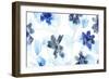 Blue Gossamer Garden V-June Vess-Framed Premium Giclee Print