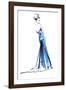 Blue Gown-Johanna Fernihough-Framed Giclee Print