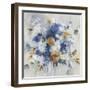 Blue Grande Floral-Asia Jensen-Framed Art Print