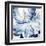 Blue Grande II-Eva Watts-Framed Art Print