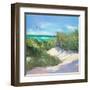 Blue Grass Breeze I-Jane Slivka-Framed Art Print