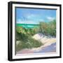 Blue Grass Breeze I-Jane Slivka-Framed Art Print