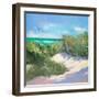 Blue Grass Breeze I-Jane Slivka-Framed Premium Giclee Print