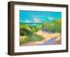 Blue Grass Breeze I-Jane Slivka-Framed Art Print