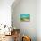 Blue Grass Breeze I-Jane Slivka-Mounted Art Print displayed on a wall