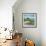 Blue Grass Breeze II-Jane Slivka-Framed Premium Giclee Print displayed on a wall