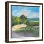 Blue Grass Breeze II-Jane Slivka-Framed Premium Giclee Print