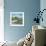 Blue Grass Breeze II-Jane Slivka-Framed Premium Giclee Print displayed on a wall