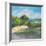 Blue Grass Breeze II-Jane Slivka-Framed Premium Giclee Print