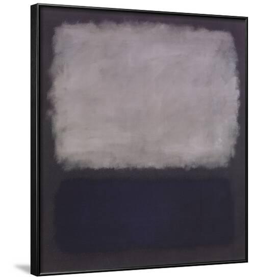 Blue & Gray, 1961-Mark Rothko-Framed Art Print