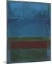 Blue, Green, and Brown-Mark Rothko-Mounted Art Print