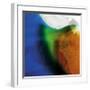 Blue, Green, and Orange Flow, c.2008-Pier Mahieu-Framed Premium Giclee Print