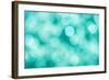 Blue, Green and Turquoise Festive Background-Mila May-Framed Art Print