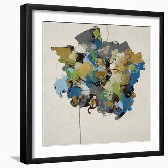 Blue Green Box II-Kari Taylor-Framed Giclee Print