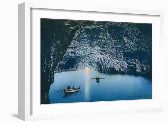 Blue Grotto, Capri, Italy-null-Framed Art Print