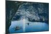 Blue Grotto, Capri, Italy-null-Mounted Art Print