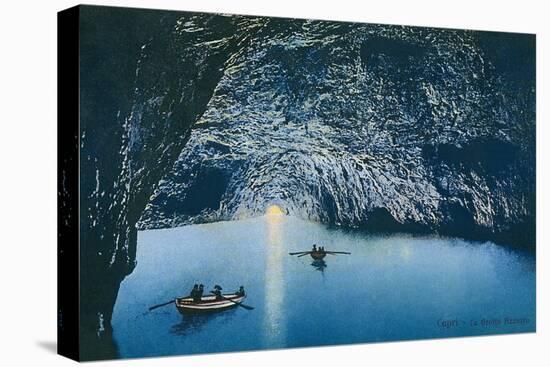 Blue Grotto, Capri, Italy-null-Stretched Canvas