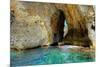 Blue Grotto Caves-Diana Mower-Mounted Photographic Print