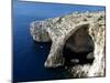 Blue Grotto Near Zurrieq, Malta, Mediterranean, Europe-Hans Peter Merten-Mounted Photographic Print