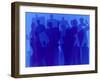 Blue Group-Diana Ong-Framed Giclee Print