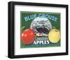 Blue Grouse Canadian Apples-null-Framed Art Print