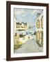 Blue Harbour-Raymond Wintz-Framed Premium Giclee Print