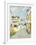 Blue Harbour-Raymond Wintz-Framed Premium Giclee Print