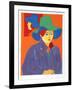 Blue Hat-John Grillo-Framed Limited Edition