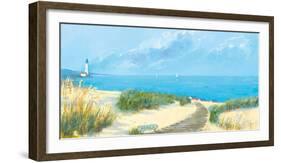 Blue Haven Bay I-Hazel Barker-Framed Giclee Print