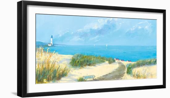 Blue Haven Bay I-Hazel Barker-Framed Giclee Print