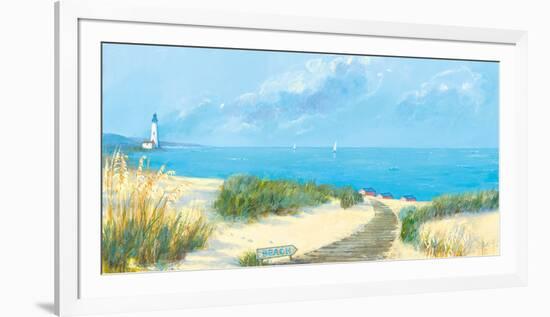 Blue Haven Bay I-Hazel Barker-Framed Giclee Print