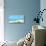 Blue Haven Bay II-Hazel Barker-Stretched Canvas displayed on a wall