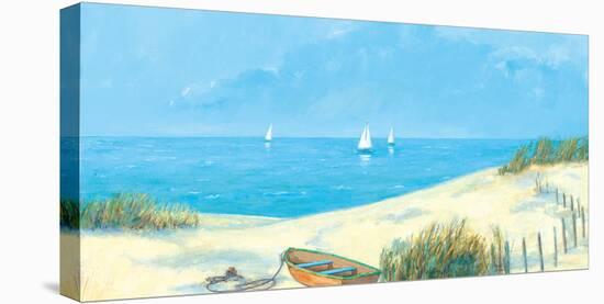 Blue Haven Bay II-Hazel Barker-Stretched Canvas