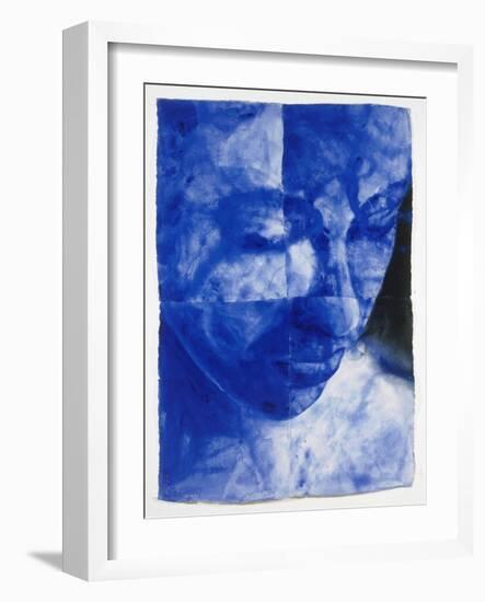 Blue Head 3-Graham Dean-Framed Giclee Print