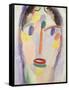 Blue Head; Kopf in Blau, 1918-Alexej Von Jawlensky-Framed Stretched Canvas