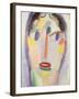 Blue Head; Kopf in Blau, 1918-Alexej Von Jawlensky-Framed Giclee Print