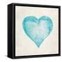 Blue Heart-Morgan Yamada-Framed Stretched Canvas