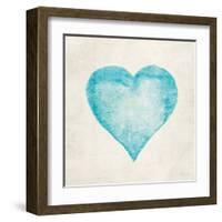 Blue Heart-Morgan Yamada-Framed Art Print