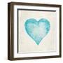 Blue Heart-Morgan Yamada-Framed Art Print