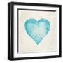 Blue Heart-Morgan Yamada-Framed Art Print